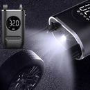 Mini Compressor de Ar Portatil Recarregavél Digital USB Calibrador Pneu