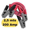Cabo de Transferência Para Chupeta Carga de Bateria Para Carro Veículos Com 2,5m 200amp 12V