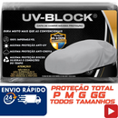 Capa Carro Impermeável Protege Sol Chuva Poeira P M G UV-BLOCK 100% Anti-Uv Sem Forro