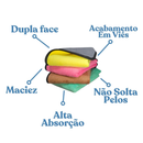 Pano Mágico para Vidro Microfibra Dupla Face Super Macia Limpeza em geral Higienização Automóvel
