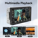 Central Multimídia Universal 2 Din Mp5 Espelhamento Android Ios Bluetooth Som Automotivo