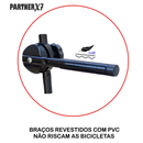 Suporte Porta Malas Transbike 2 bicicletas PARTNER X7 CLASS, CARROS SEDAN ,HATCH e SUV