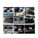 Retrovisor Visor Espelho Tela Lcd Veicular + Câmera De Ré