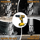 Furadeira Parafusadeira 26V/18V/12V Baterias Sem Fio Impacto Com Maleta Completo Broca Caixa de papelão Maleta Bivolt~