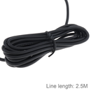 Sensor De Estacionamento Com Cabo De 2,5 M Para Kit De Sensores De 22 Mm Sistema Reverso De Monitor