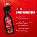 Cera Líquida Automotiva C/ Borrifador Cristalizadora Carnaúba Proauto 500ML
