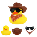 Pato De Borracha Amarela Decoração De Carro Chapéu De Cowboy Fofo Duckies Ornamentos De Interiores Acessórios De Casa H5p TIMEKEY Anel De Verão Ornamento
