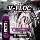 Shampoo Líquido V-floc 500ml - Vonixx Lava Auto