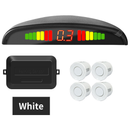 Kit Sensor De Estacionamento Ré 4 Sensores Display 22mm Universal Para Carro