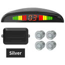 Kit Sensor De Estacionamento Ré 4 Sensores Display 22mm Universal Para Carro