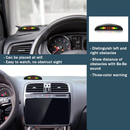 Kit Sensor De Estacionamento Ré 4 Sensores Display 22mm Universal Para Carro