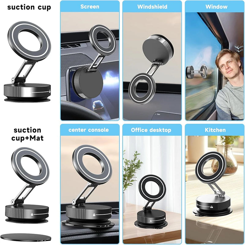 suporte de celular 360° magnetico