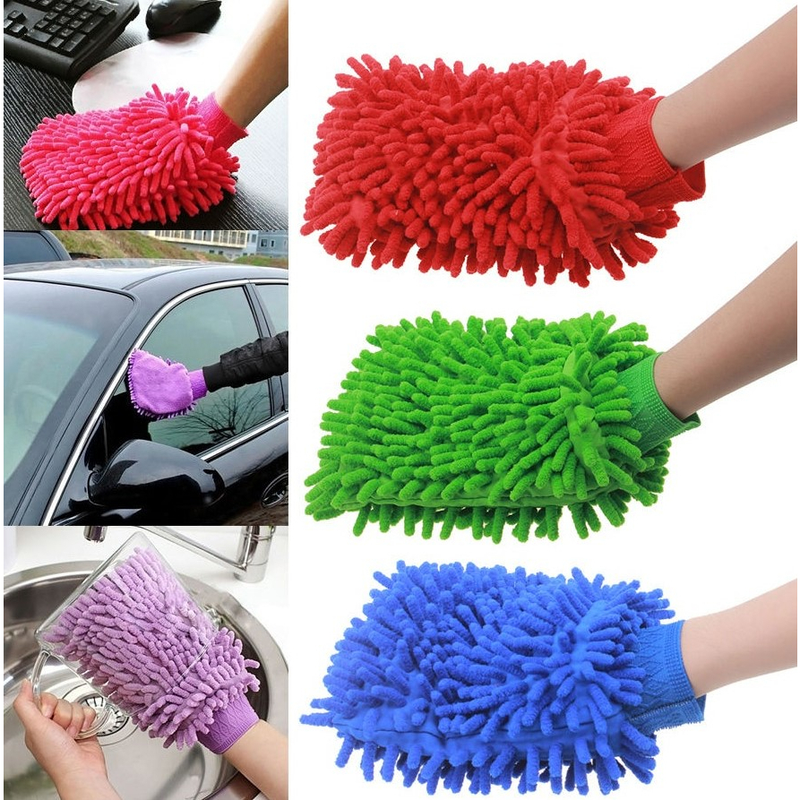 Luva Multiuso Microfibra Limpeza Carro Moto Limpeza doméstica