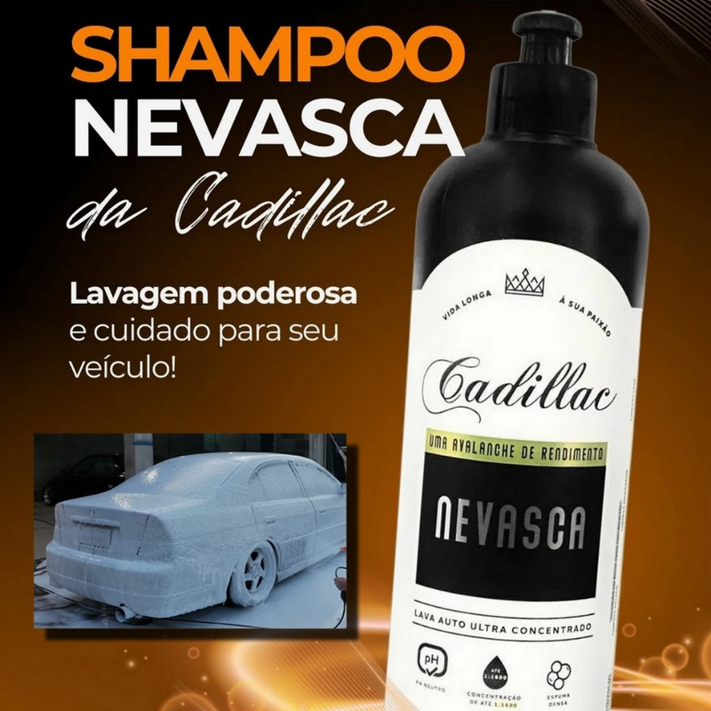 SHampoo Cadillac Nevasca Concentrado 500ml