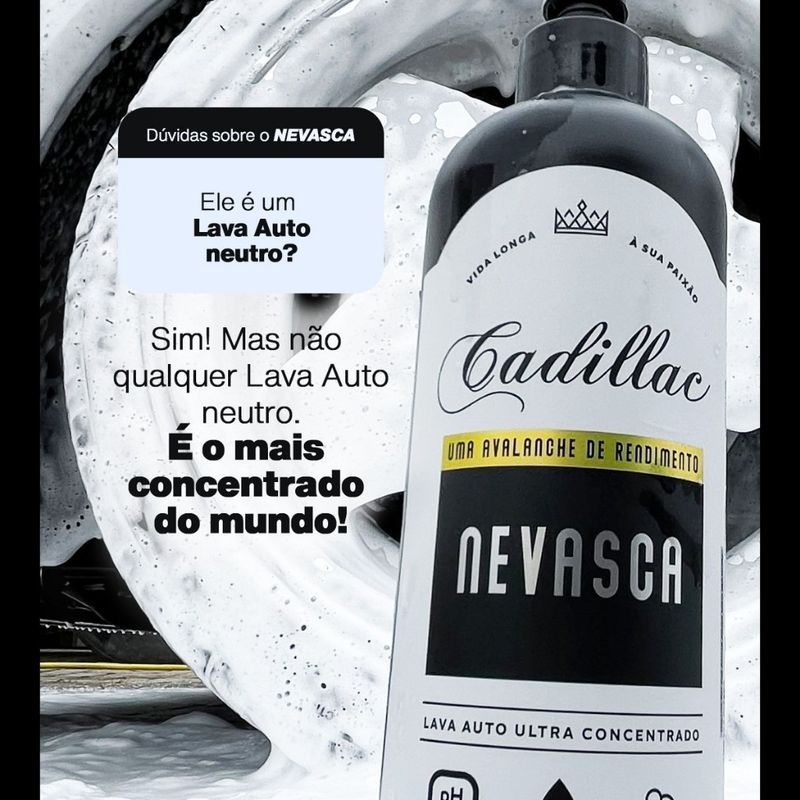 SHampoo Cadillac Nevasca Concentrado 500ml