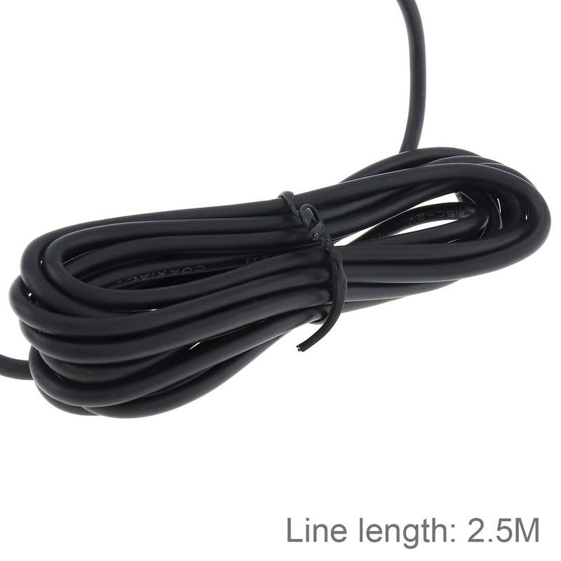 Sensor De Estacionamento Com Cabo De 2,5 M Para Kit De Sensores De 22 Mm Sistema Reverso De Monitor